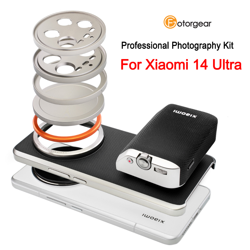 Photography Xiaomi 14 Ultra - Fotorgear-Kit de Fotografia Profissional para Xiaomi,