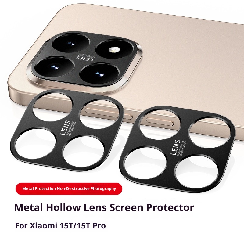 Photography Kit Xiaomi 15T Pro - Protetor de lente de câmera traseira