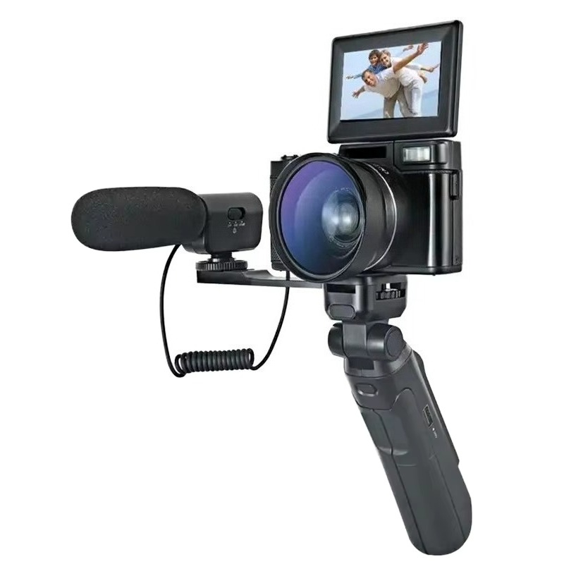 Photography Video - Filmadora com foco automático Vlogging digital