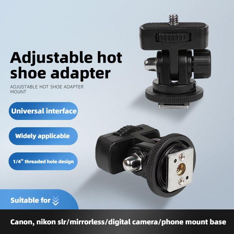 Hot Shoe Adapter - Adaptador Universal de Montagem Hot Shoe