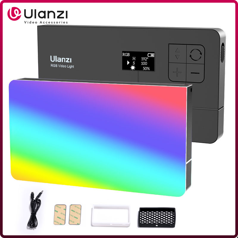 Pixel Art Led Panel - Ulanzi LT002 7 polegadas Bolso LED