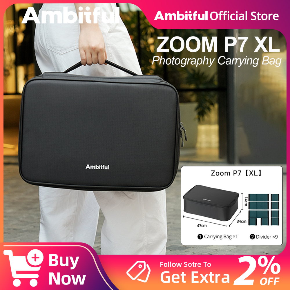 Photography Product - Ambitful ZOOM P7II XL Bolsa de