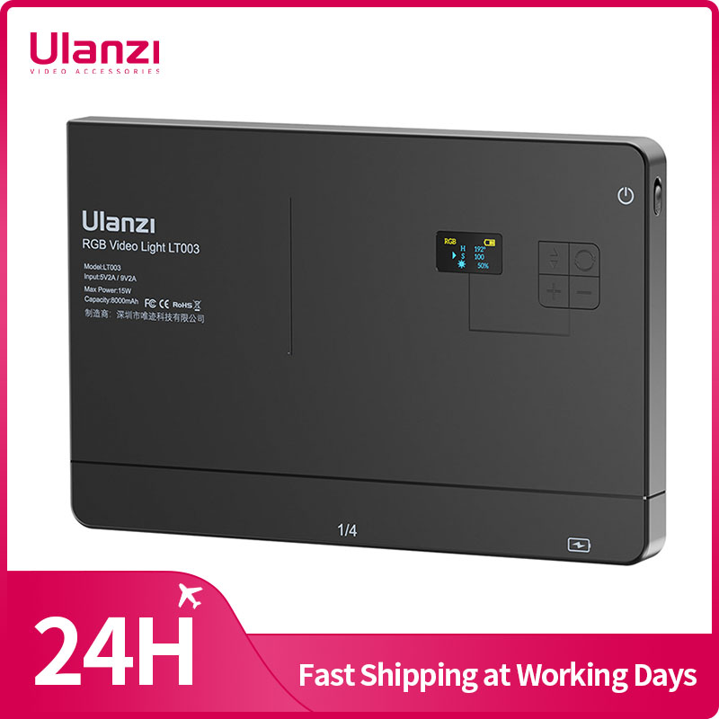 Pixel Art Led Panel - Ulanzi lt003 15w rgb luz de
