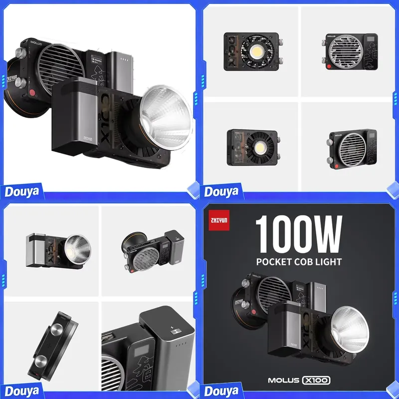 Photography Video - ZHIYUN Molus X100 Luz LED COB