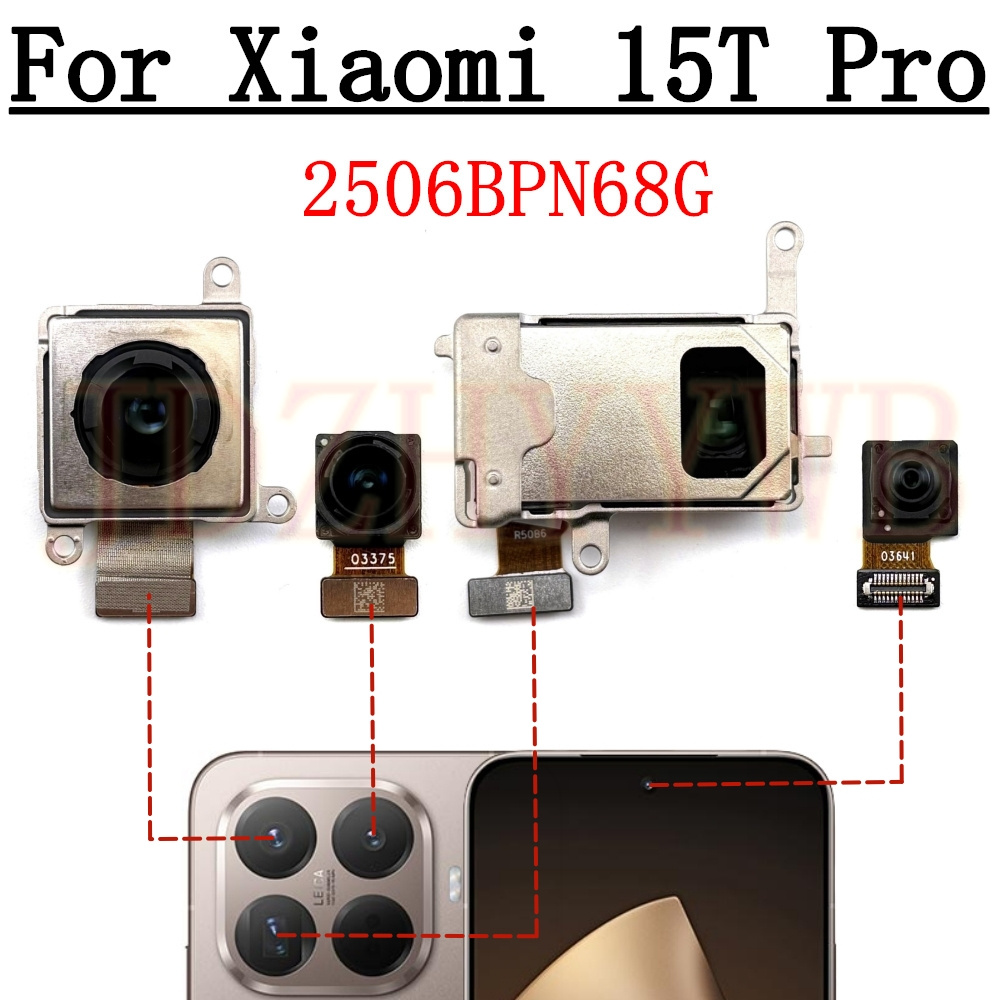 Photography Kit Xiaomi 15T Pro - Câmera Traseira Frontal para Xiaomi 15T