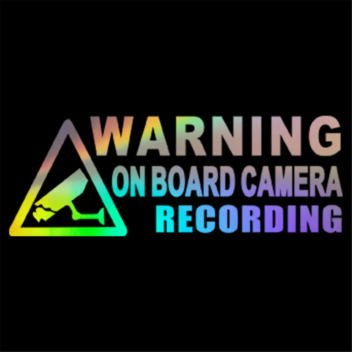 Photography Fashion - Personalidade Aviso Car Camera Records Etiqueta,