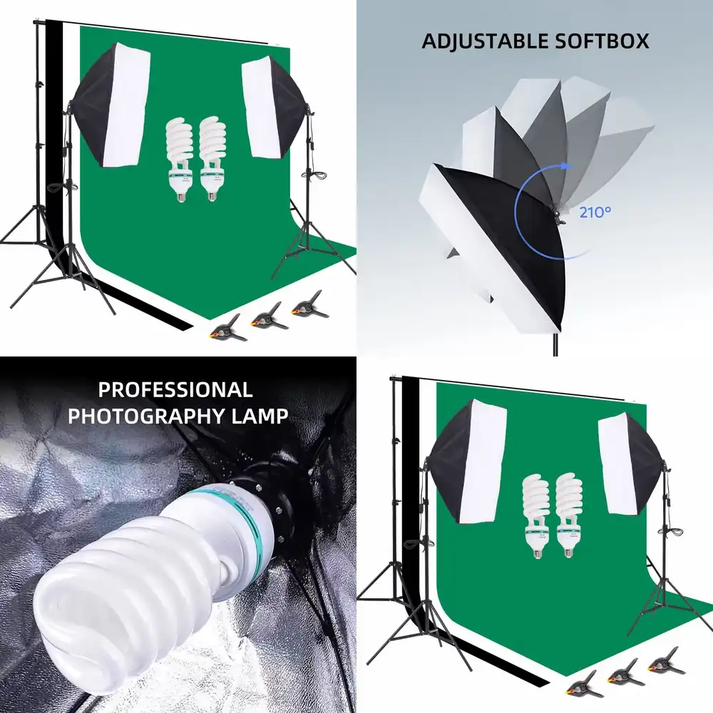 Backdrop Stand Kit - Equipamento de Estúdio Fotográfico 2.6*3m, Suporte