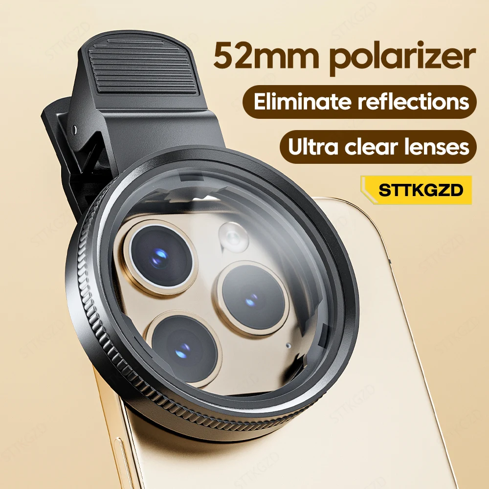 Photography Kit Xiaomi 15T Pro - Novo 52mm cpl filtro de lente