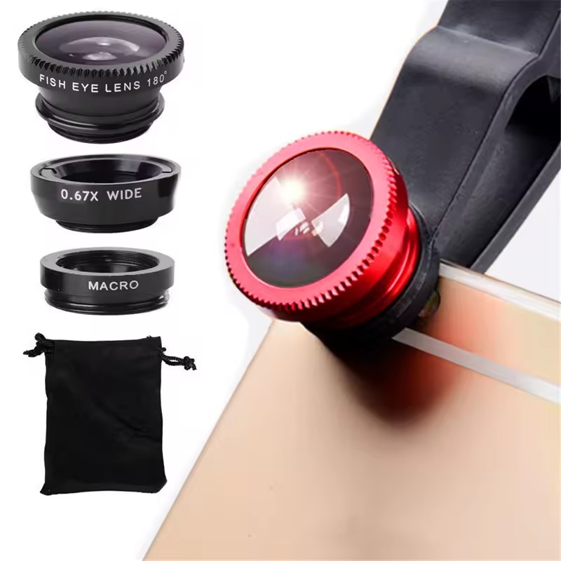 Photography Kit Xiaomi 15T Pro - Lente Universal 3 em 1 Olho