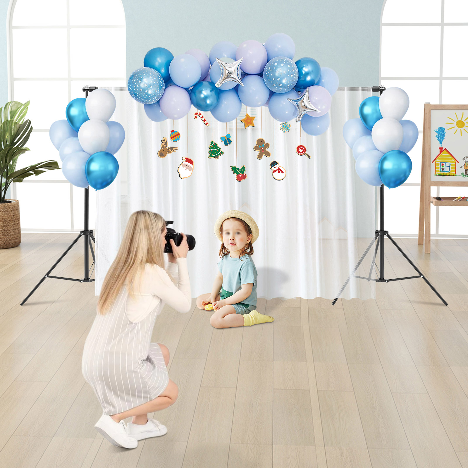 Backdrop Stand Kit - Kit de Suporte para Fundo Fotográfico,