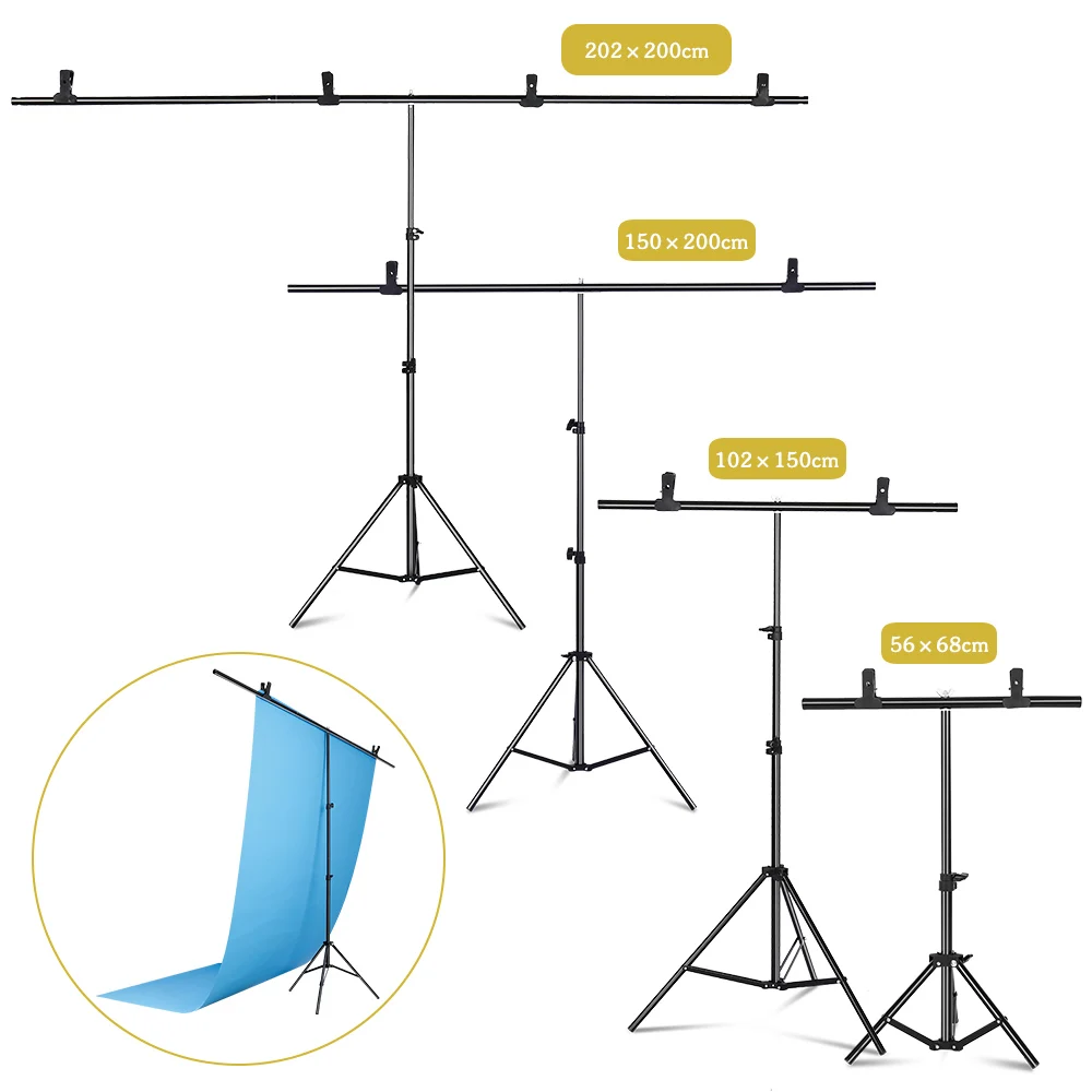 Sh photography1.5*2/2*2m t-for - Backdrop Stand Kit avaliação e preço