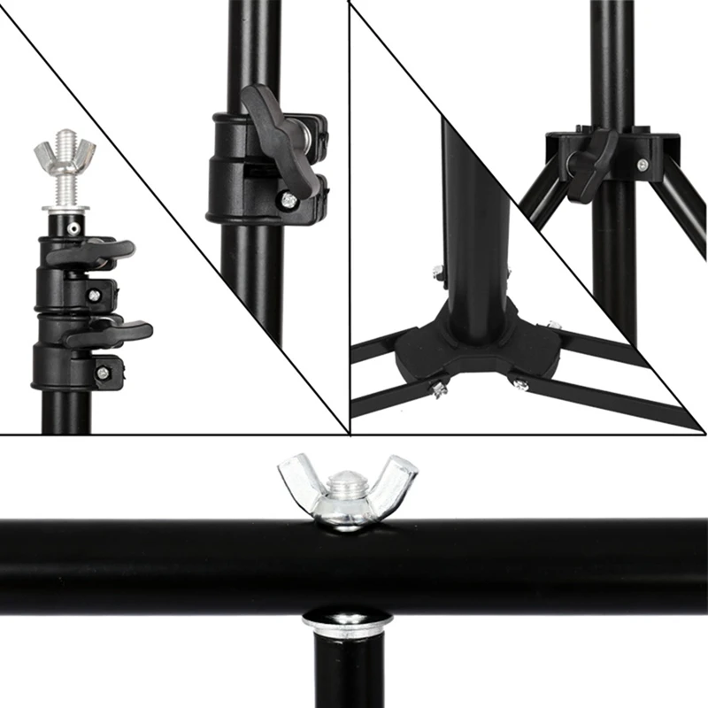 Sh photography1.5*2/2*2m t-for - Backdrop Stand Kit avaliação e preço