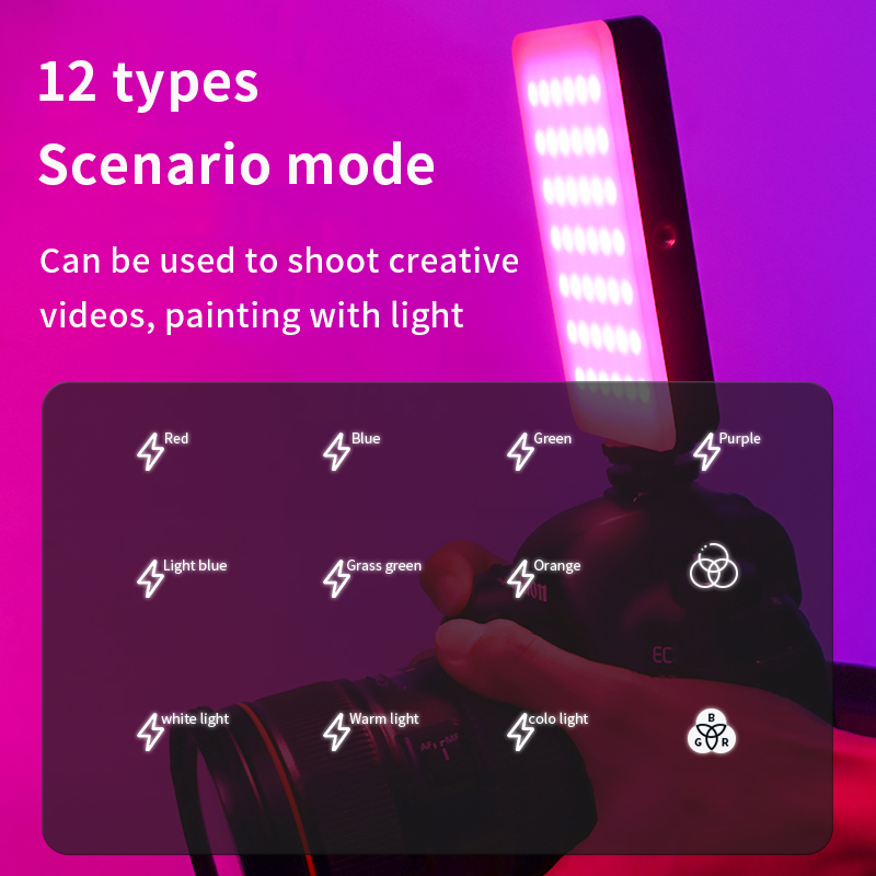 Luz de vídeo rgb portátil led  - Pixel Art Led Panel avaliação e preço