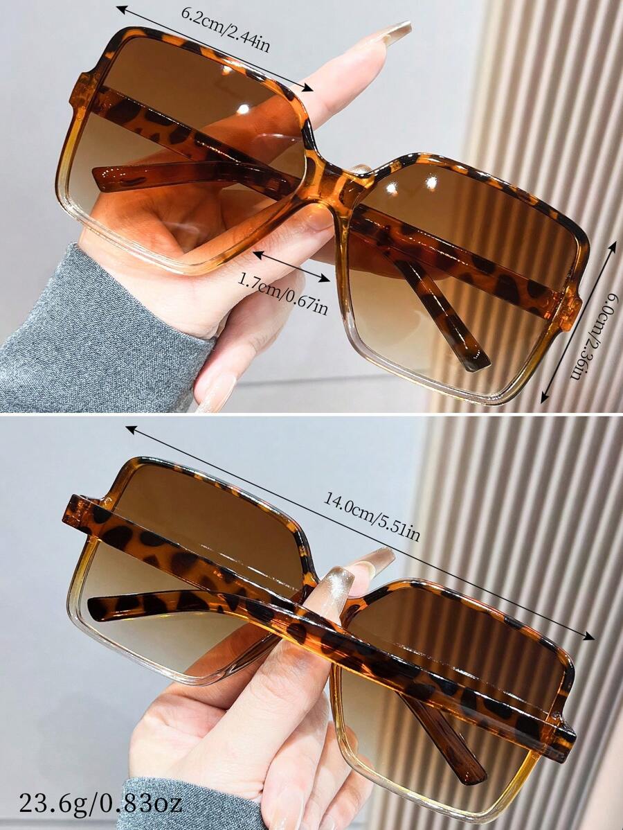 1 par de óculos de moda com ar - Photography Fashion avaliação e preço
