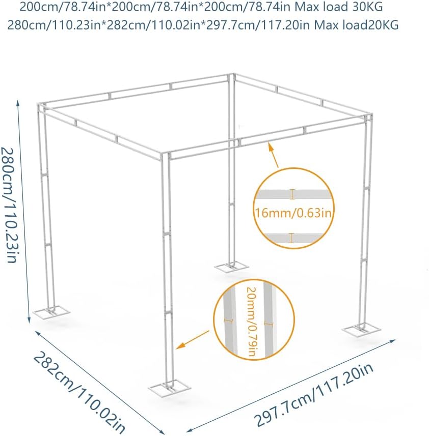 Kit de suporte para cenário de - Backdrop Stand Kit avaliação e preço