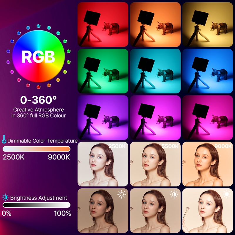 Ulanzi LT002 7 polegadas Bolso - Pixel Art Led Panel avaliação e preço