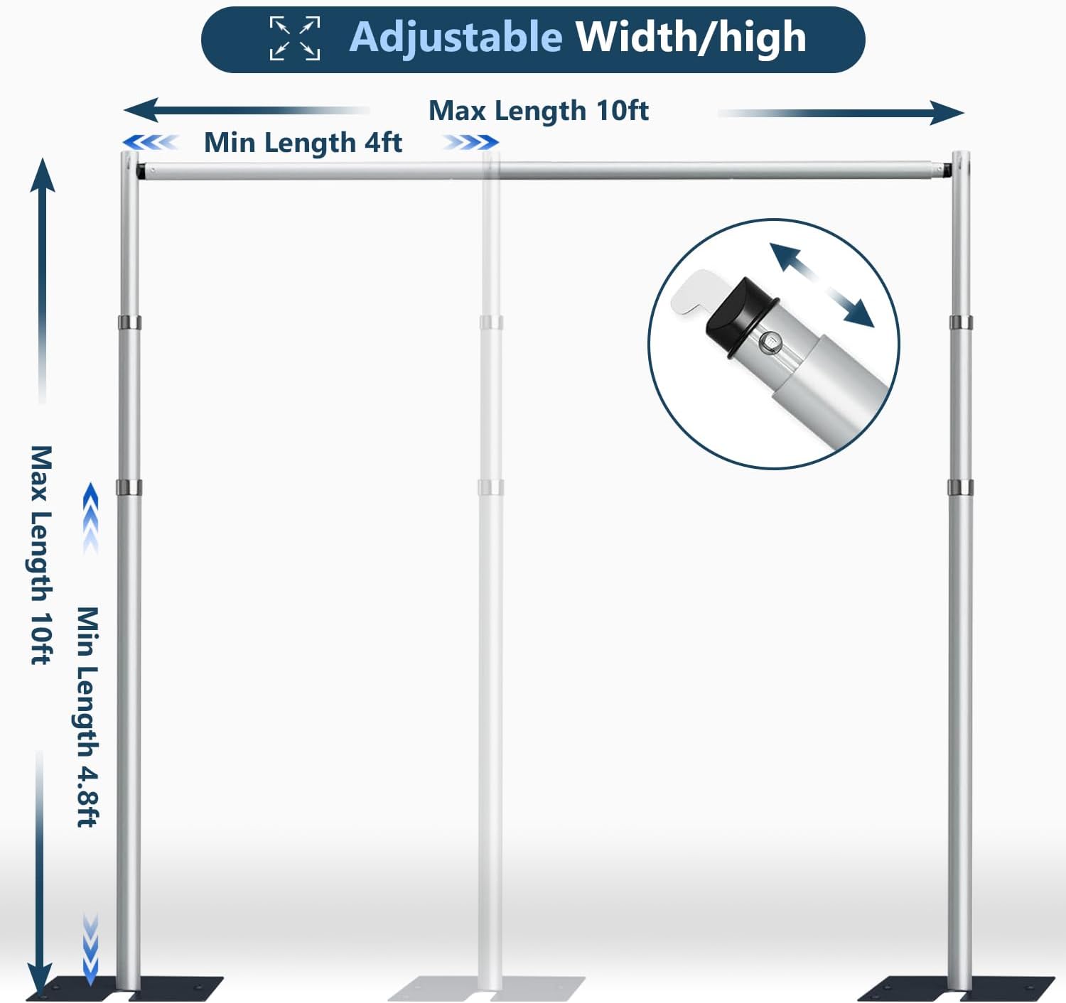 Kit de Suporte para Painel de  - Backdrop Stand Kit avaliação e preço