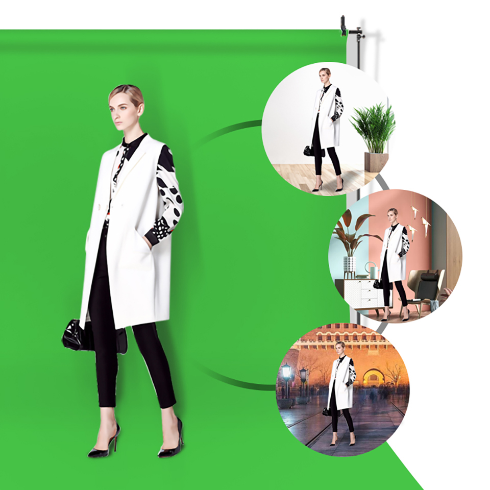 Tela verde chromakey cromakey  - Backdrop Stand Kit avaliação e preço