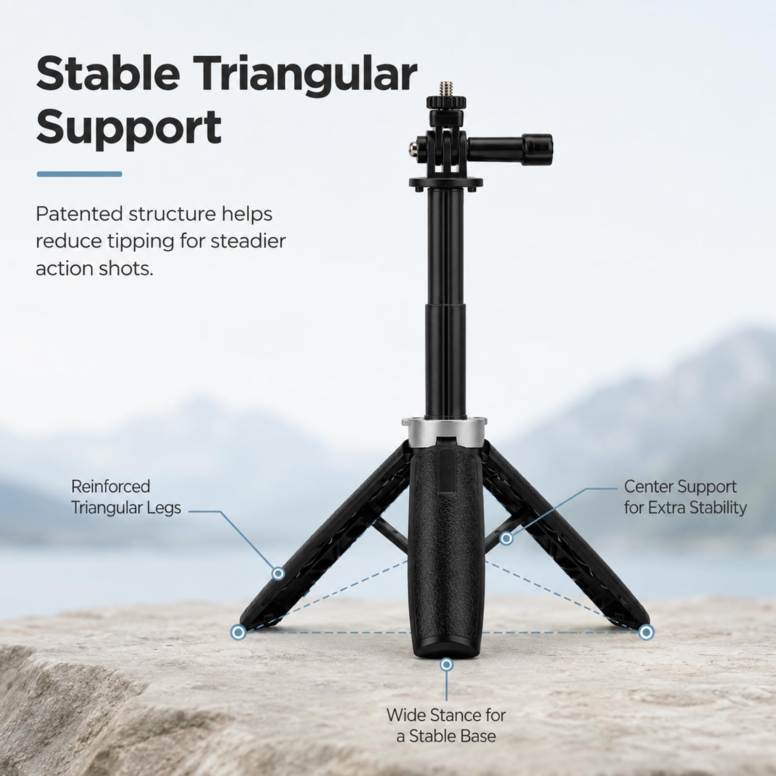 Mini Tripé Extensível, Tripé D - Gopro Action Camera Hero 12 Black avaliação e preço