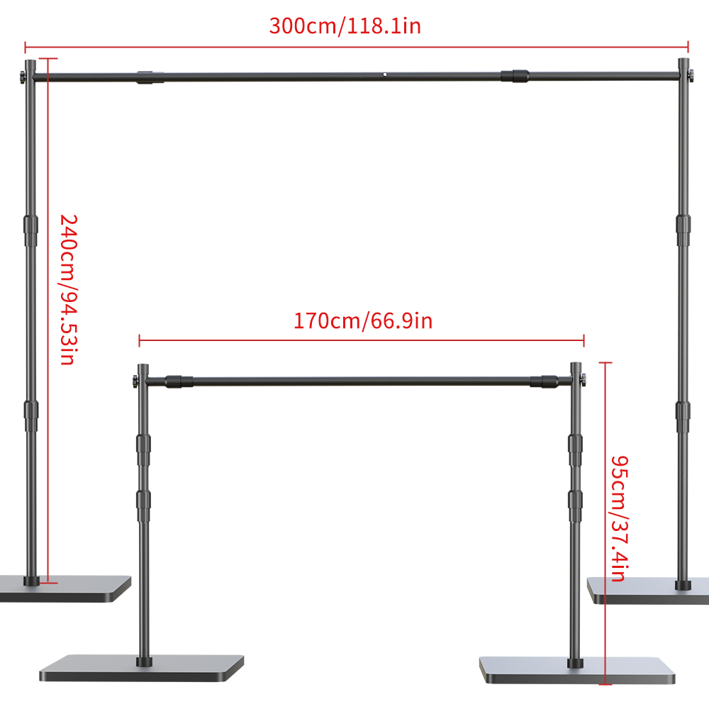 Suporte de Fundo para Fotograf - Backdrop Stand Kit avaliação e preço