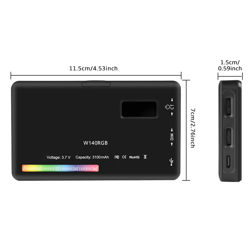 Luz de vídeo LED RGB SH W140 0 - Pixel Art Led Panel avaliação e preço