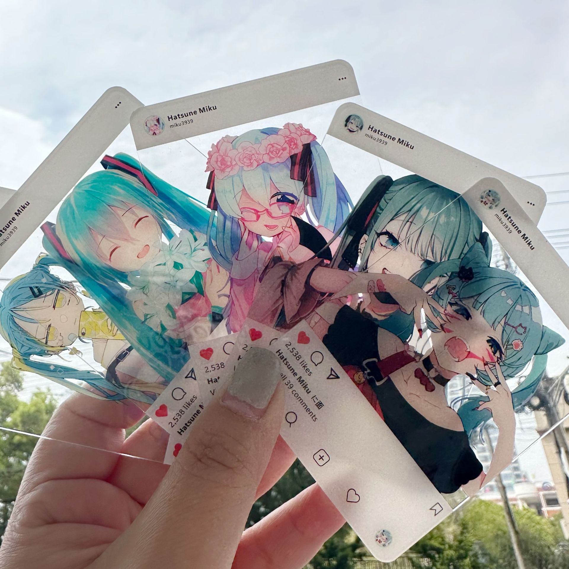 Hatsune Miku Fofo, Cartão Acrí - Photography Product avaliação e preço
