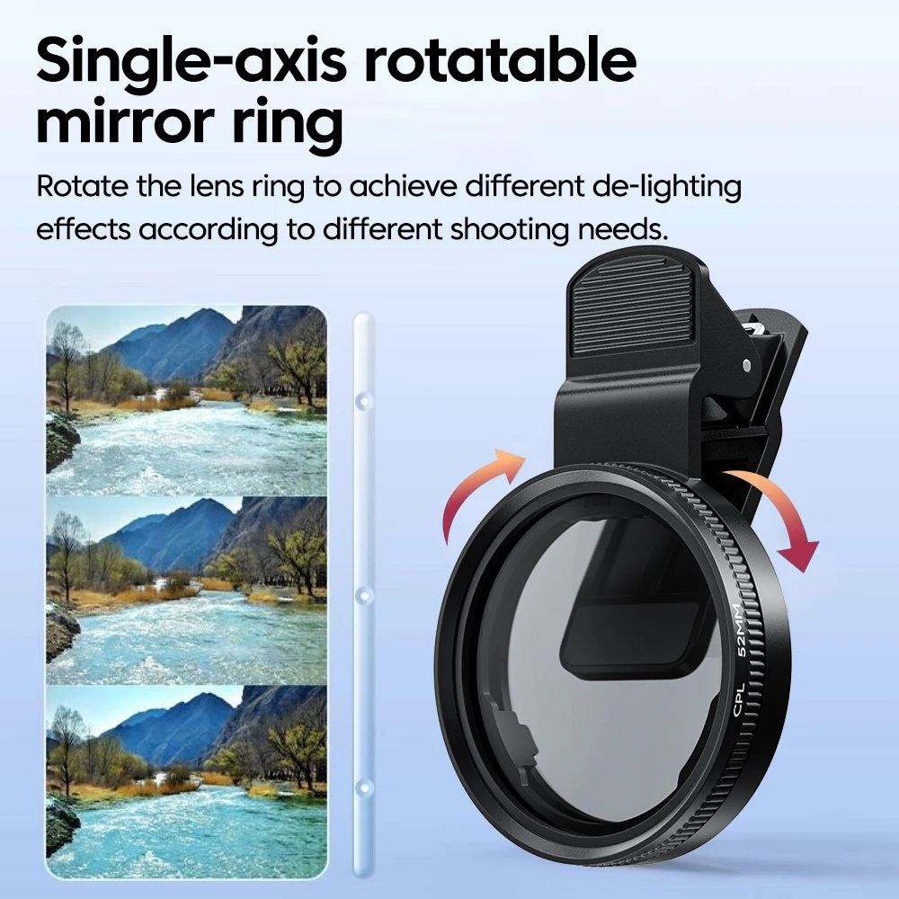 Filtro de Lente CPL de 52mm pa - Photography Kit Xiaomi 15T Pro avaliação e preço