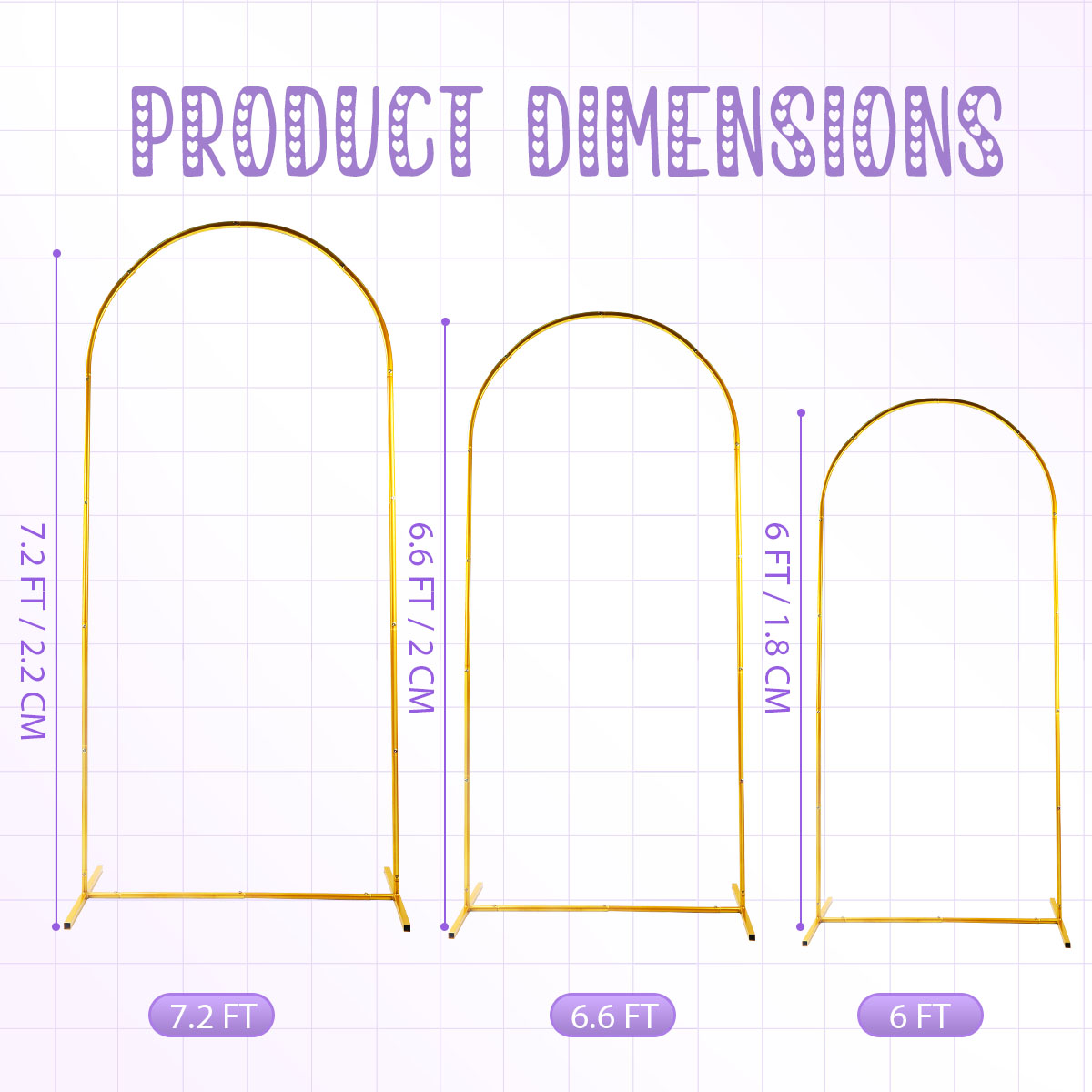 3 pacotes de kits de arco de m - Backdrop Stand Kit avaliação e preço